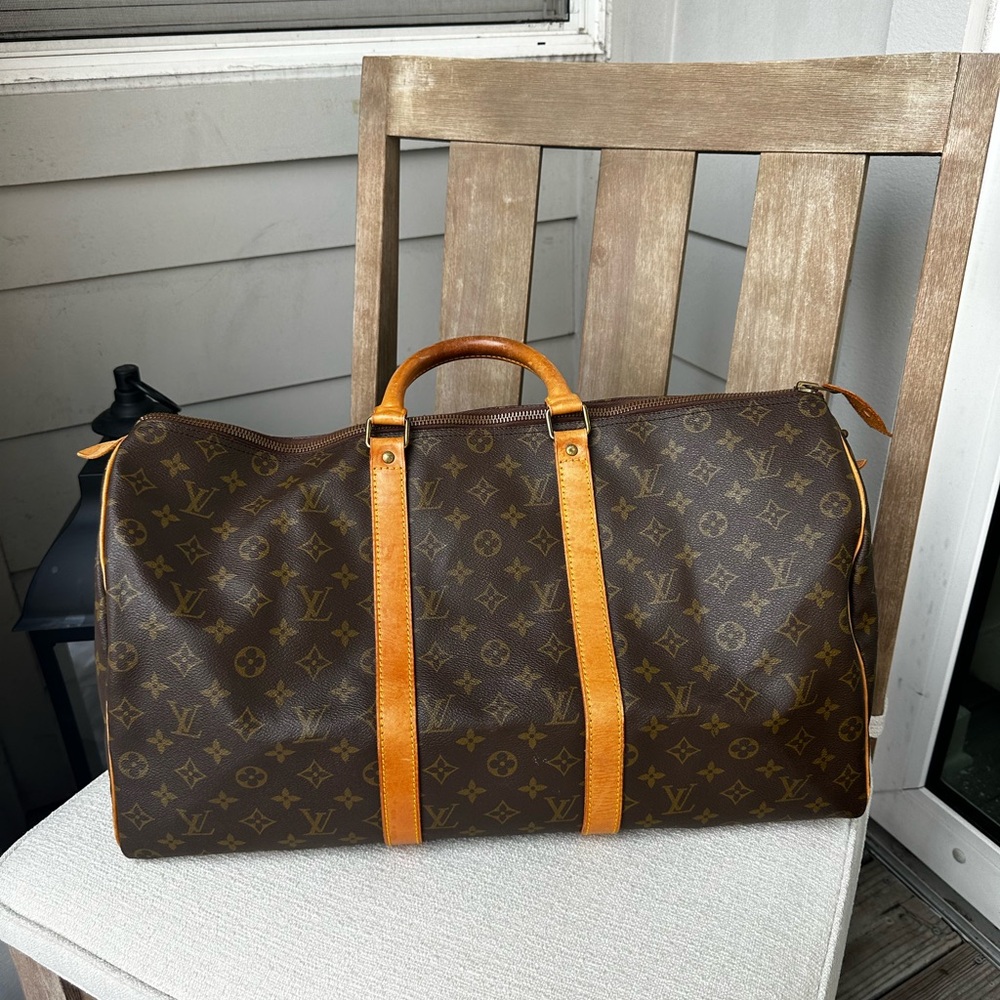 Authentic Louis Vuitton Keepall 50 Monogram